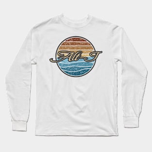 Alt-J Retro Waves Long Sleeve T-Shirt